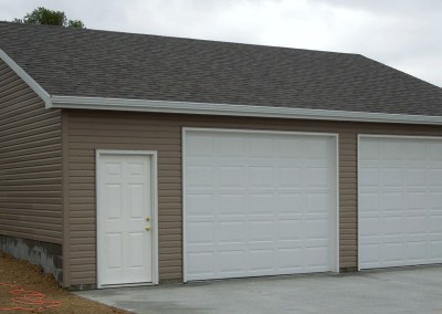 Poured And Block Foundation The Garage Company