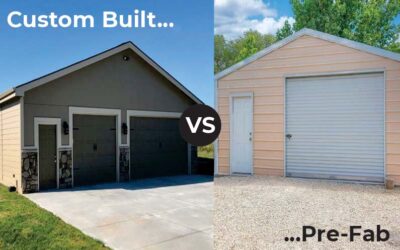 Custom Built vs. Pre-Fabricated Garages: Why a Tailored Solution Wins Every Time